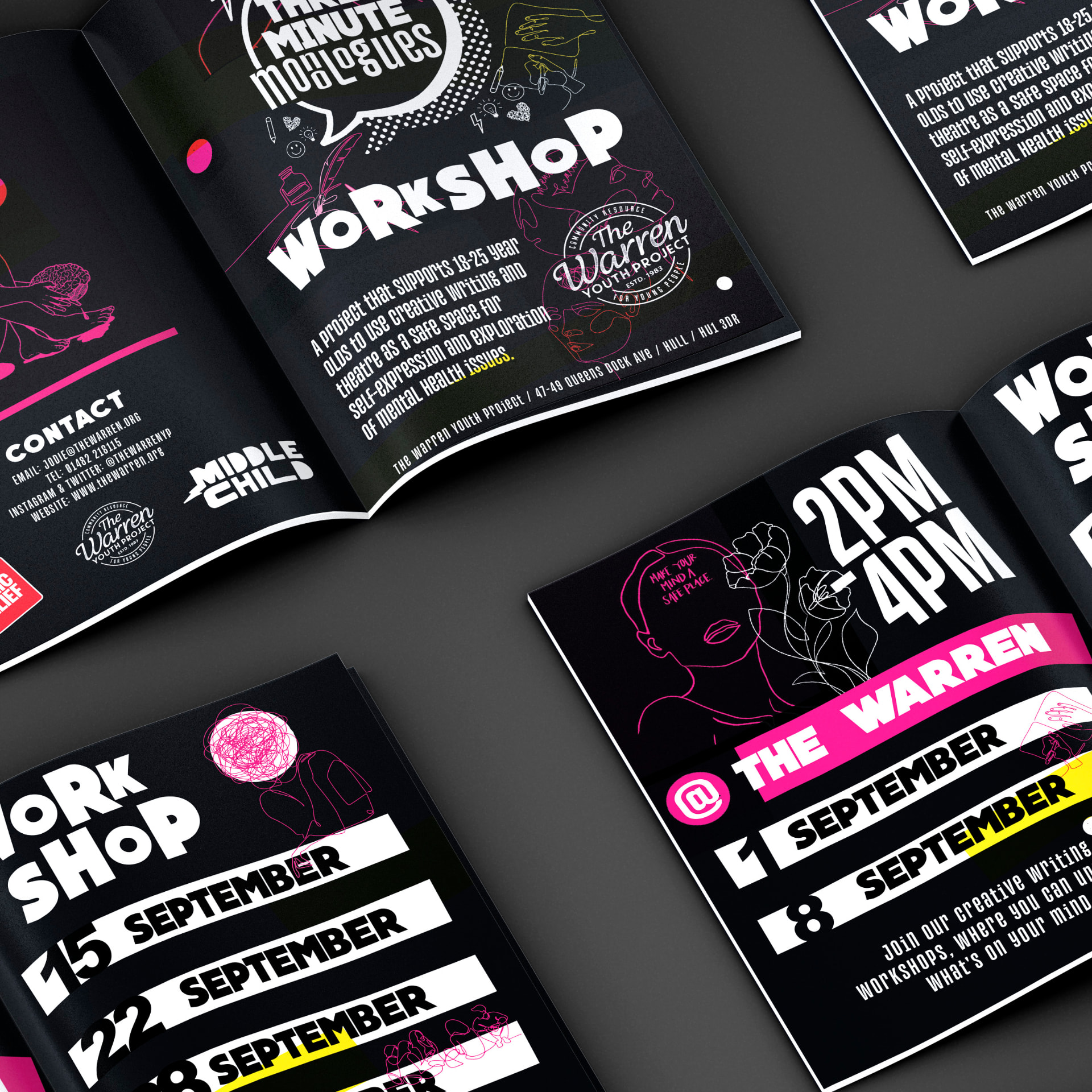 Workshop promotional materials